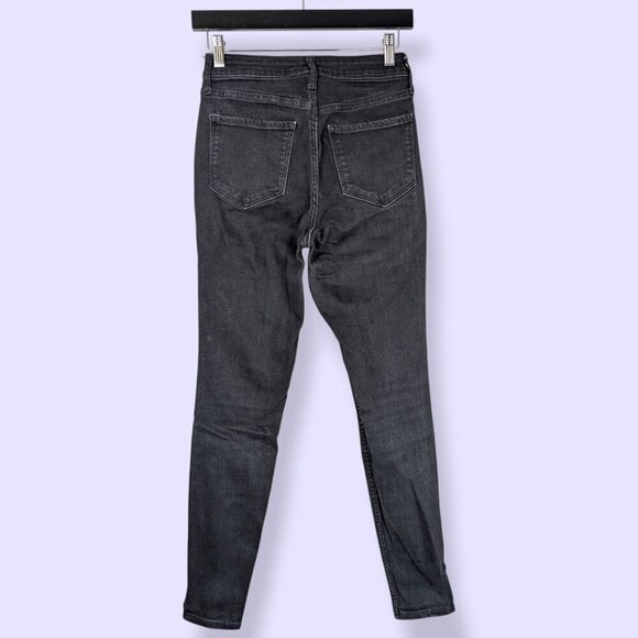 2 Pairs of Old Navy Black Rockstar Super Skinny Jeans (size 4) - Picture 3 of 14